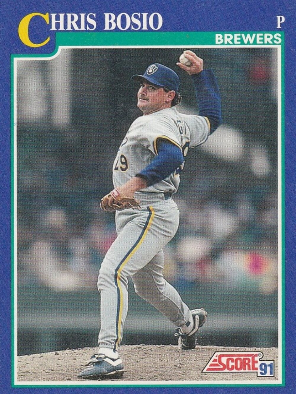 Chris Bosio Baseball Card Collection - Picture 5 of 5